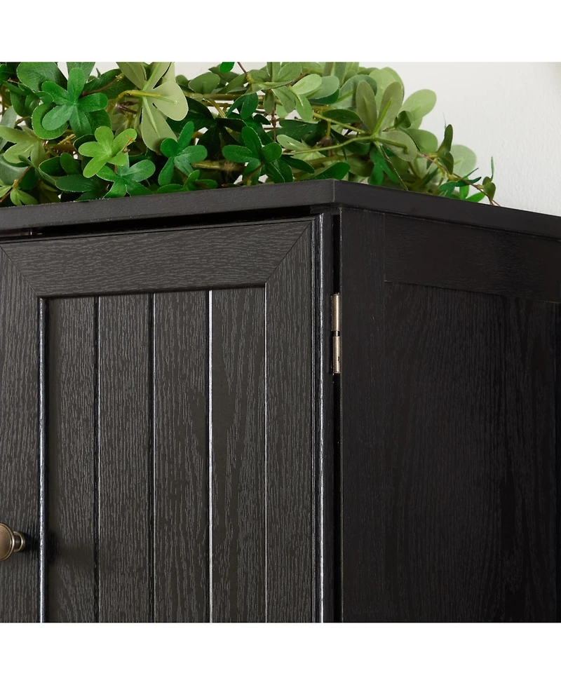 Streamdale Furniture 72.4" Tall Storage Cabinet w/ 8 Doors & 4 Shelves, Bookshelf