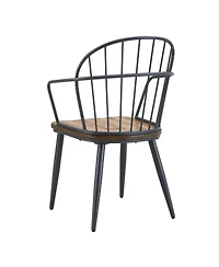 Streamdale Furniture Industrial Birch 5-Piece Dining Set