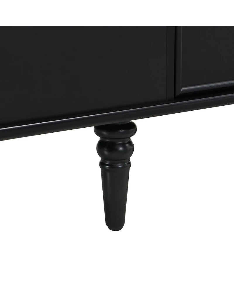 Streamdale Furniture Modern Rectangle Coffee Table w/ Drawers & Hidden Storage