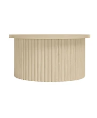 Streamdale Furniture Modern Round Coffee Table Accent Table