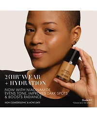 Armani Luminous Silk Natural Glow 24-Hour Wear Blurring Liquid Foundation, 1.0 oz.