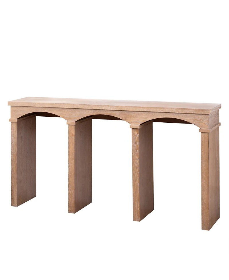 Streamdale Furniture Rustic Archway Console Table