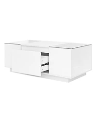 Streamdale Furniture Coffee Table with Storage & Drawers