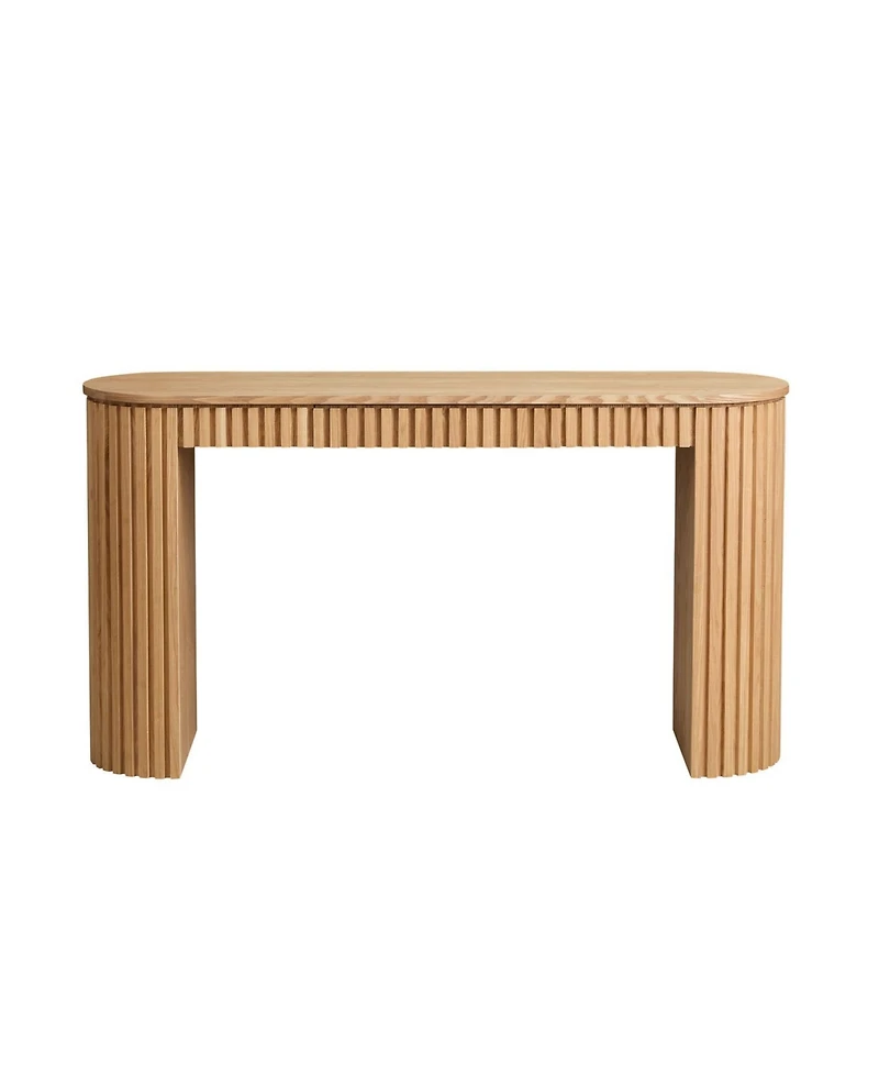 Streamdale Furniture Modern Console Table with Drawer - Nature
