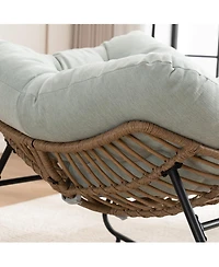 Streamdale Furniture Chenille Rocking Accent Chair