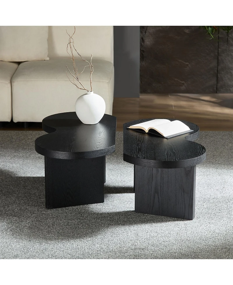Streamdale Furniture Butterfly Coffee Table - Modern Mdf Accent Table