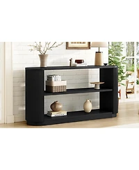 Streamdale Furniture Slim Console Table with Shelf