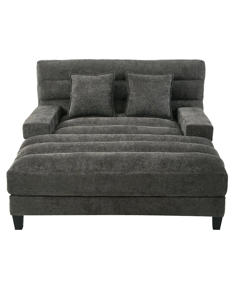 Streamdale Furniture Modern Chaise Lounge Sofa Bed