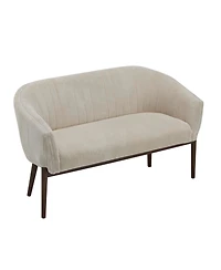 Streamdale Furniture Streamdale Corduroy Recessed Arm Loveseat