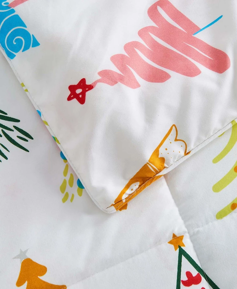 Linery & Co. All-Season Printed Down Alternative Comforter Set