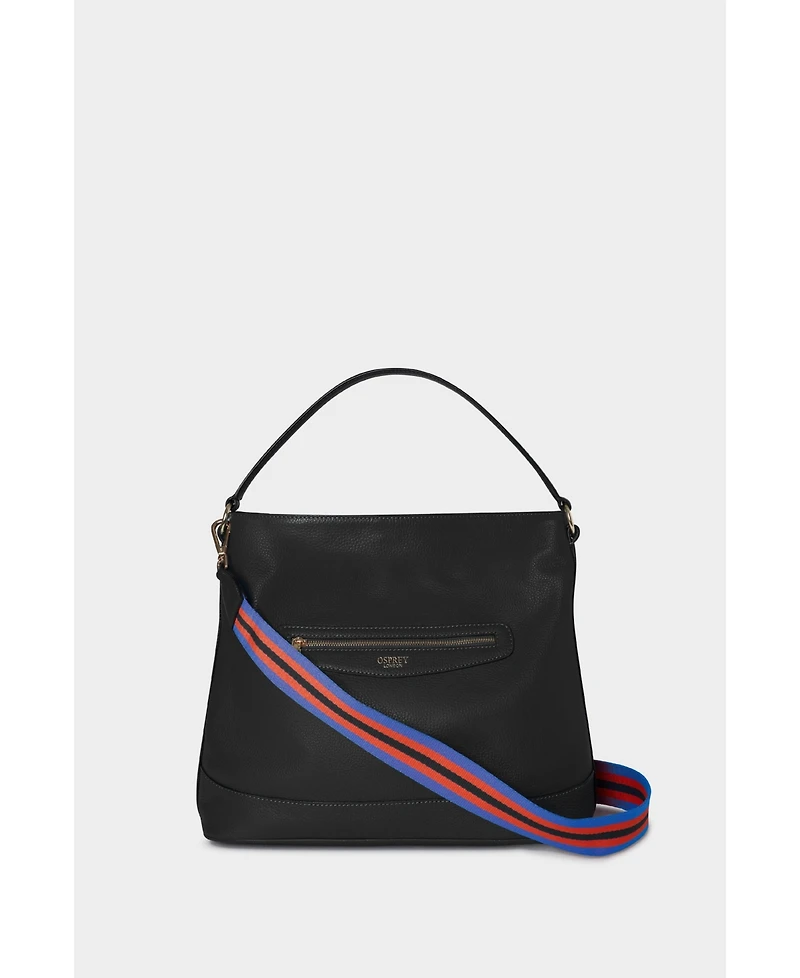 Osprey London The Hendrix Leather Large Hobo Bag