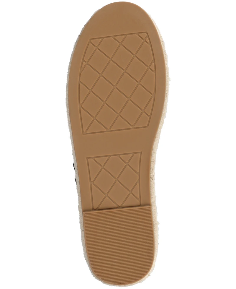 Journee Collection Women's Kenzie Round Toe Espadrille Flats