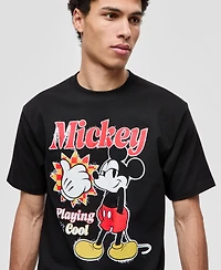 Mode of One Men's Cotton Mickey Mouse Graphic T-Shirt, Macy's Exclusive