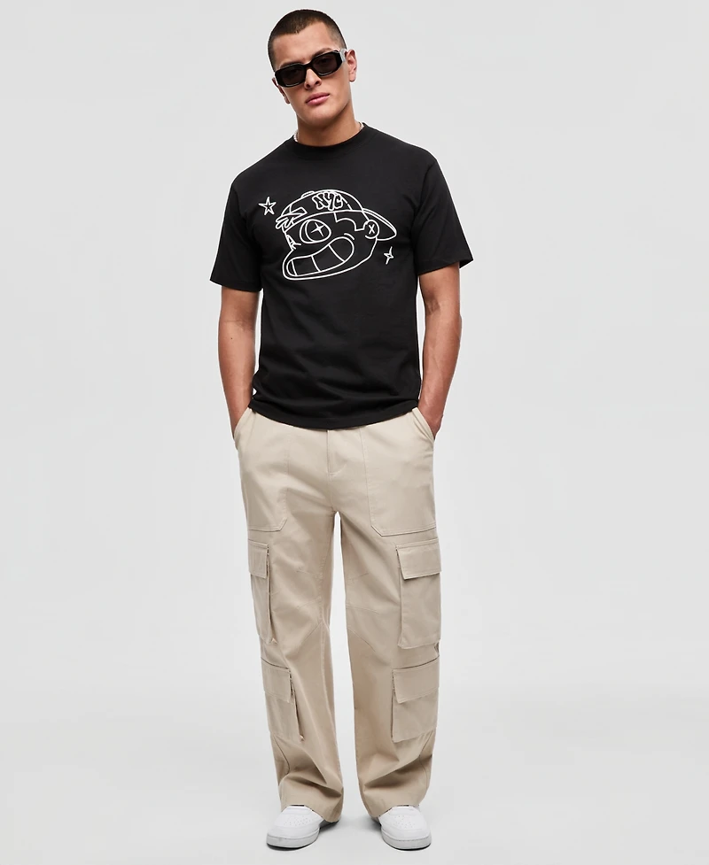Mode of One Men's Nyc Cap Graphic Short-Sleeve T-Shirt, Macy's Exclusive