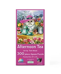 SunsOut Afternoon Tea 300 piece Jigsaw Puzzle for Adults