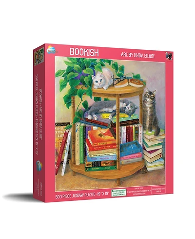 SunsOut Bookish 500 piece Jigsaw Puzzle for Adults