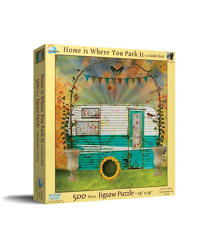 SunsOut Home is Where you Park it 500 piece Jigsaw Puzzle for Adults
