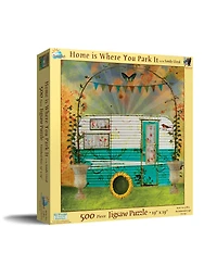SunsOut Home is Where you Park it 500 piece Jigsaw Puzzle for Adults