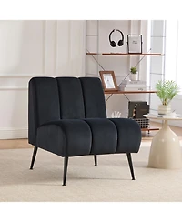 Streamdale Furniture Modern Velvet Accent Chair