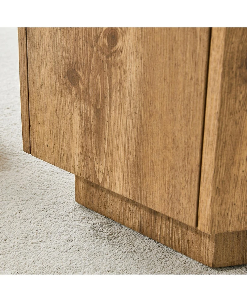 Streamdale Furniture Hexagonal Coffee Table with Drawers