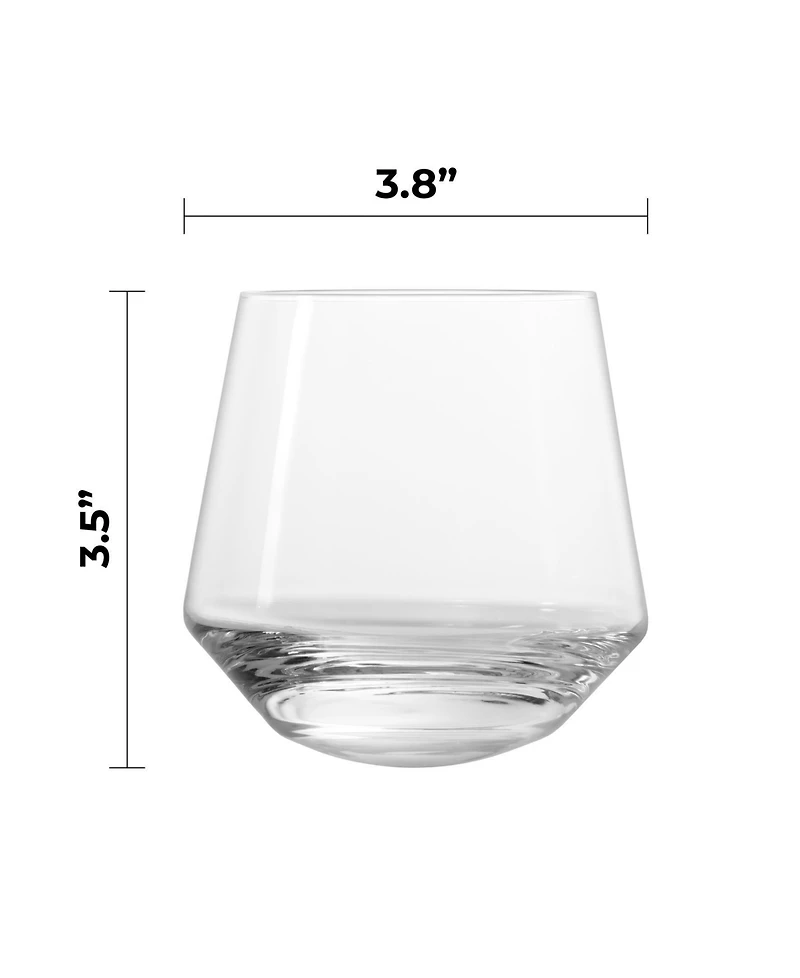 Zwiesel Glas Pure Dancing Crystal Tumblers, Set of 2