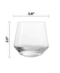 Zwiesel Glas Pure Dancing Crystal Tumblers, Set of 2