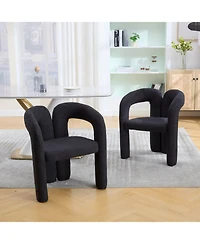 Streamdale Furniture Velvet Accent Dining Chair Set of 2