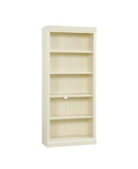 Streamdale Furniture 83.4" 5-Tier Bookcase with Light & Adjustable Shelves