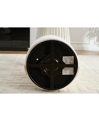 Streamdale Furniture Upholstered Swivel Barrel Dining/Accent Chair