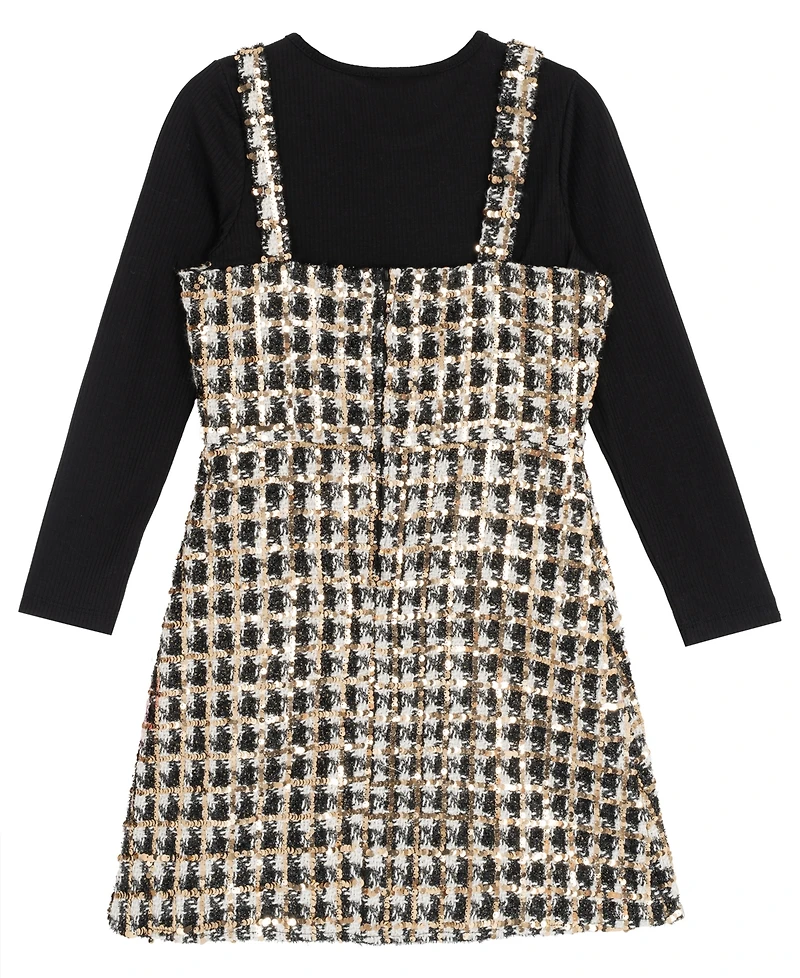 Rare Editions Girls 7-16 3-Piece Top and Jumper Set