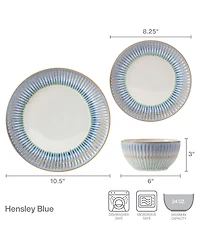 Pfaltzgraff Hensley 12-Pc Dinnerware Set