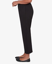 Alfred Dunner Women's Classic French Terry Average Length Pants