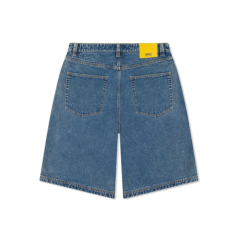 WeSC Men's Denim Long Shorts