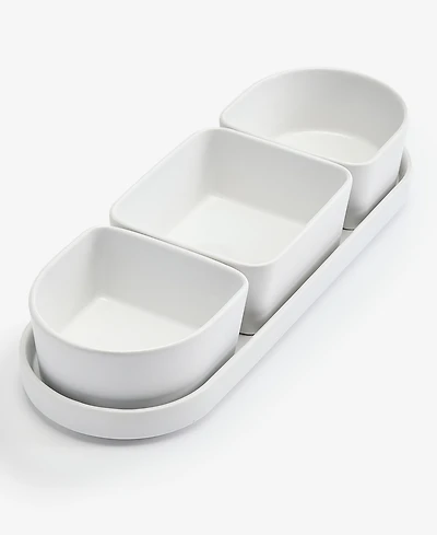 The Cellar Morgan Ceramic 4-Pc. Section Server, Macy's Exclusive