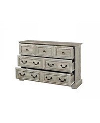 Streamdale Furniture Farmhouse Dresser 7 Drawers for Rustic Storage