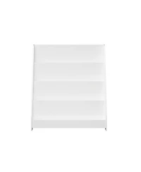 Streamdale Furniture 4-Tier Kids Bookshelf, Toddler Book Display Shelves, Helps Keep Bedrooms, Playrooms, and Classrooms Organized,White