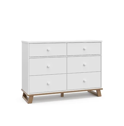Storkcraft Modern 6 Drawer Dresser