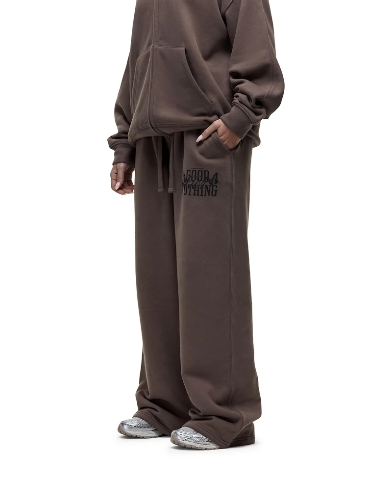 Good For Nothing Women's Dakota Taupe Relaxed Joggers