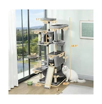 Zeus & Ruta 69 Multi Level Cat Tower Cat Tree