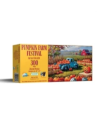 SunsOut Pumpkin Farm Festival 300 piece Jigsaw Puzzle for Adults Halloween
