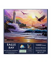 SunsOut Eagle Bay 1000 piece Jigsaw Puzzle for Adults