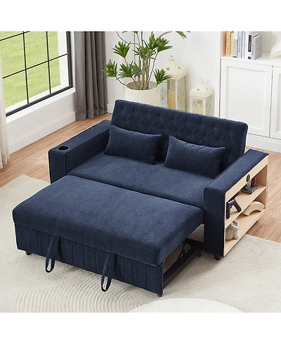 Streamdale Furniture 61.4" Pull-Out Sofa Bed Convertible Couch