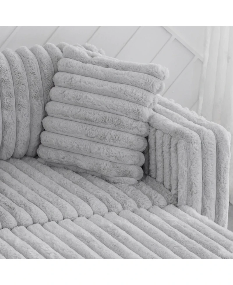 Streamdale Furniture 44.9" Modular Sofa Comfortable & Stylish (Matches 30.7" Ottoman