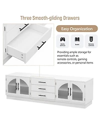 Streamdale Furniture 68.9" Modern Tv Stand for 75" TVs, Media Console Cabinet