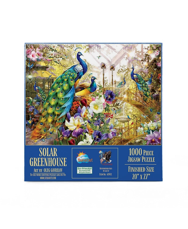SunsOut Solar Greenhouse 1000 piece Jigsaw Puzzle for Adults