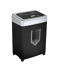 Bonsaii 15-Sheet Office Paper Shredder, 40-min run, Heavy-Duty, Crosscut, Anti-Jam, P-4 Security, Shreds Paper/Cd/Cards, 5 Gal Bin
