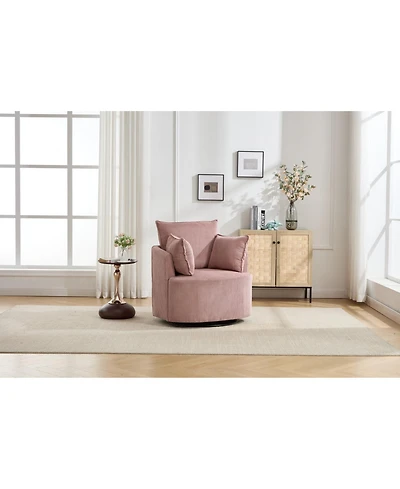 Streamdale Furniture 360 Rotation, Modern Style Swivel Chair