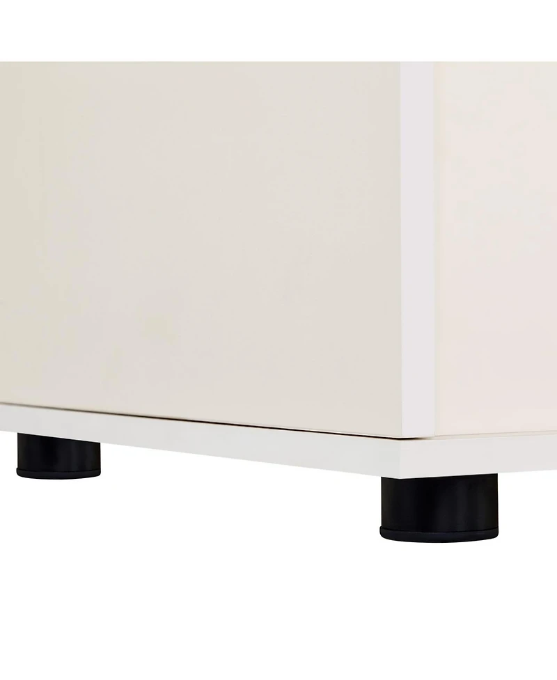 Streamdale Furniture Style Cat Tv Stand With Storage and Removable sliding door