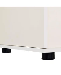 Streamdale Furniture Style Cat Tv Stand With Storage and Removable sliding door