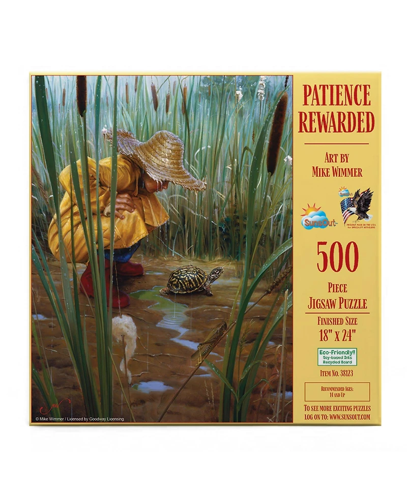 Patience Rewarded 500 piece Jigsaw Puzzle for Adults